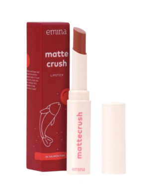 Emina Mattecrush Lipstick 04 Salmon Fam