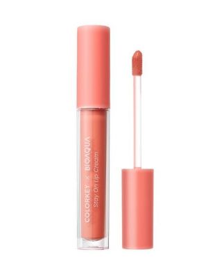 Bioaqua Colorkey X Bioaqua Stay On Lip Cream 06 Almond Brown