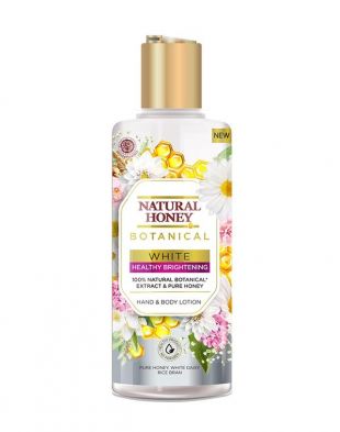 Natural Honey Botanical Hand & Body Lotion White