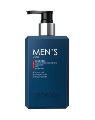 Bioaqua Men's Cool Oil Control Brightening Cleanser 