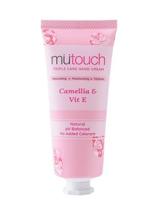 MU Touch Triple Care Hand Cream Camellia &amp; Vit E