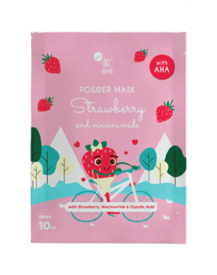 SYB Powder Mask Strawberry with Niacinamide