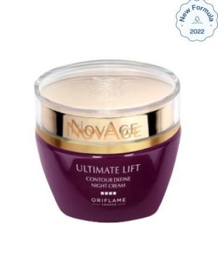 Oriflame NovAge Ultimate Lift Contour Define Night Cream Reformulation in February 2022