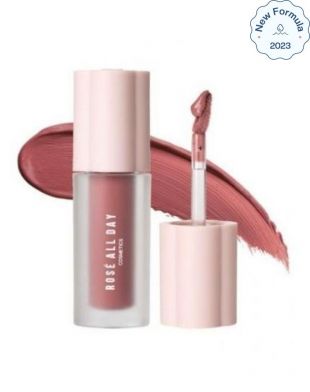 Rose All Day Cosmetics Lip Mousse Records Pop All Day - Reformulation in February 2023