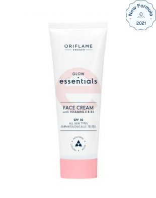 Oriflame Glow Essentials Face Cream Reformulation in August 2021