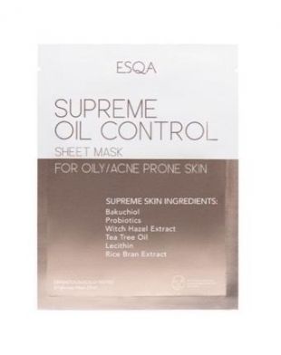 ESQA Supreme Sheet Mask Oil Control