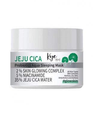Kye Beauty Jeju Cica Probiotics Aqua Sleeping Mask 