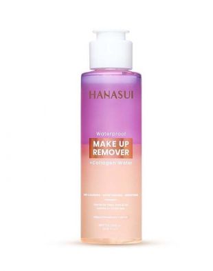 Hanasui Waterproof Make Up Remover + Collagen Water 