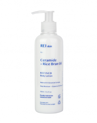 REI Skin Ceramides + Rice Bran Oil Refined Body Lotion 