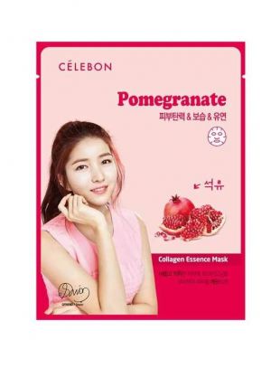 Celebon Collagen Essence Mask Pomegranate