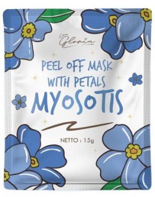 Lea Gloria Peel Off Mask With Petals Myosotis