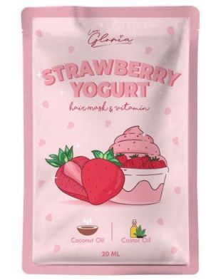 Lea Gloria Hair Mask & Vitamin Strawberry Yogurt