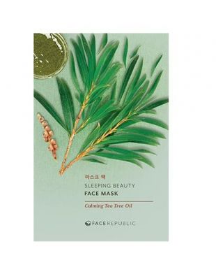 Face Republic Sleeping Beauty Face Mask Calming Tea Tree Oil