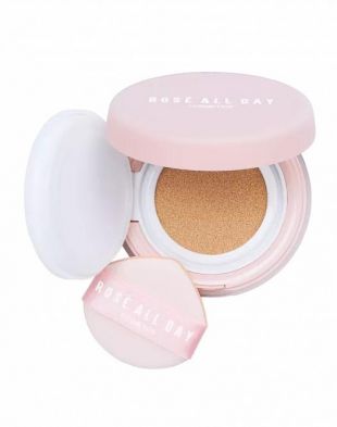 Rose All Day Cosmetics The Realest Lightweight Essence Cushion Warm Honey