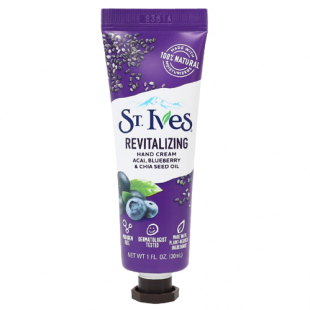 St. Ives Revitalizing Acai, Blueberry & Chia Seed Oil Hand Cream 