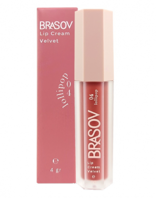 BRASOV Lip Cream Velvet 04 Lollipop