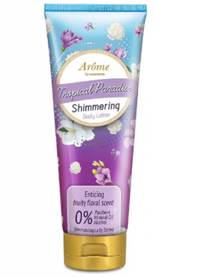 Watsons Arome Tropical Paradise Shimmering Body Lotion 