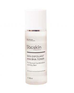 Sbcskin Skin Exfoliant AHA BHA Toner 