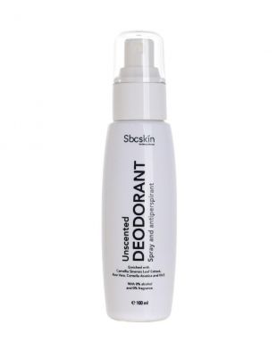 Sbcskin Unscented Deodorant Spray and Antiperspirant 
