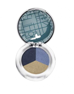 Oriflame Very Me Stockholm Trio Eye Shadow Blues and Yellow