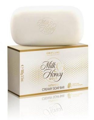 Oriflame Creamy Soap Bar Milk and Honey Gold