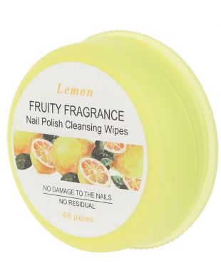 Miniso Lemon Nail Polish Cleansing Wipes Lemon