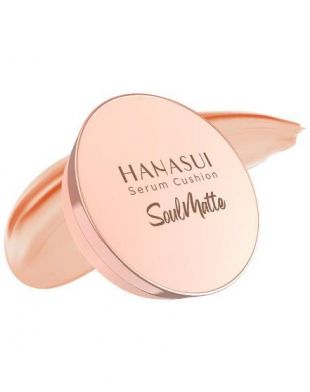 Hanasui Serum Cushion Soulmatte 108 Creamy Beige