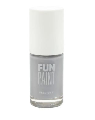 Miniso Fun Paint Peel Off Nail Polish W06 Light Grey