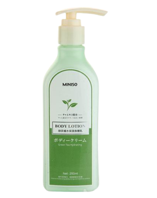 Miniso Body Lotion Green Tea Hydrating