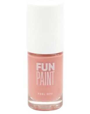 Miniso Fun Paint Peel Off Nail Polish W03 Pink Coral