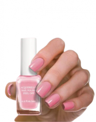 Miniso Acquerello Peel Off Nail Polish P03 Enchanted Pink