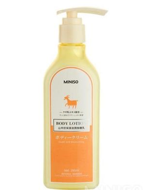 Miniso Body Lotion Goat's Milk Moisturizing