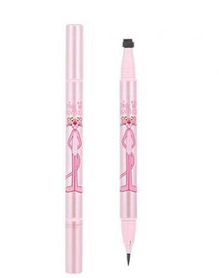 Miniso Double-Ended Liquid Eyeliner With Tattoo Stamp 01 Black