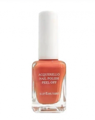 Miniso Acquerello Nail Polish Peel Off P 22 Pink Coral