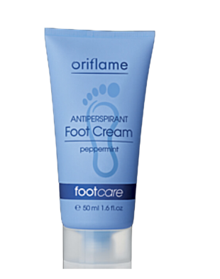 Oriflame Antiperspirant Foot Cream Peppermint