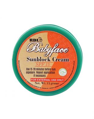 RDL Sunblock Cream SPF 15 