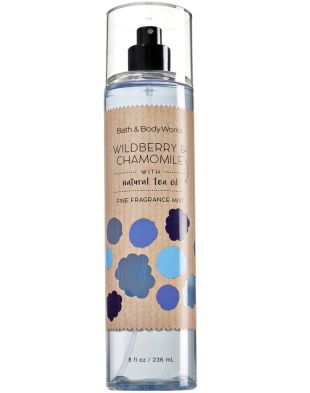 Bath and Body Works Fine Fragrance Mist Wildberry & Chamomile with Natural Tea Oil