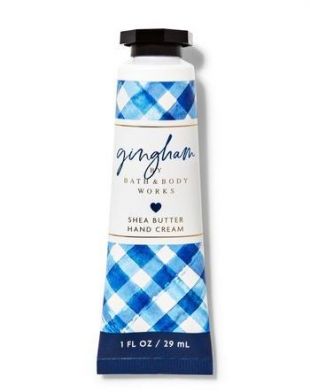 Bath and Body Works Hand Cream Gingham