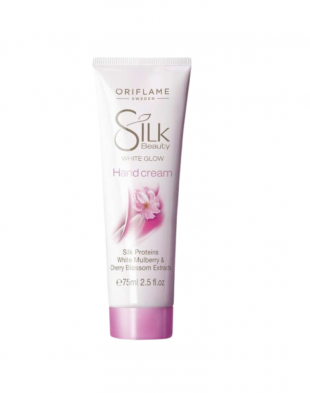 Oriflame Silk Beauty White Glow Hand Cream 