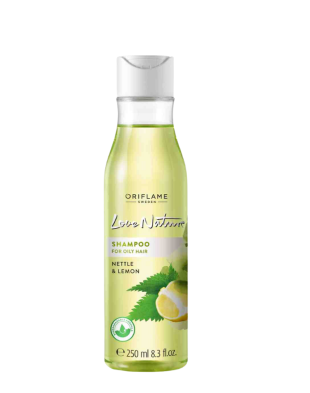 Oriflame Love Nature Shampoo for Oily Hair Nettle & Lemon