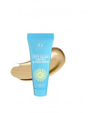 Madame Gie Madame Protect Me Let's Glow Tinted Sunscreen SPF 50 PA ++++ Medium