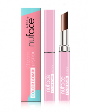 NuFace Nu Matte Color Bomb Lipstick 08 Charming Karina