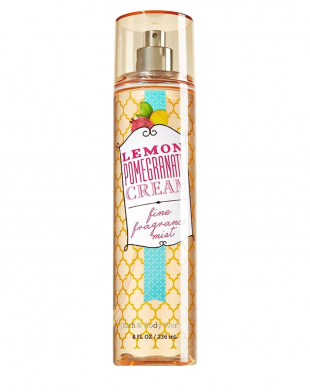 Bath and Body Works Fine Fragrance Mist Lemon Pomegranate Cream