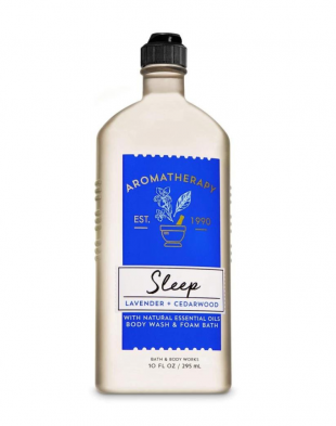 Bath and Body Works Aromatherapy Sleep Body Wash Lavender + Cerawood