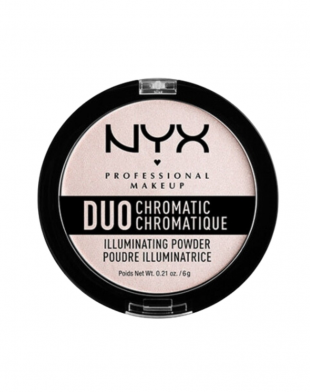 NYX Duo Chromatic Illuminating Powder Snow Rose