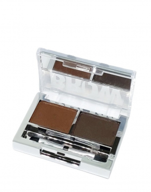 La Tulipe Brow Shadow Kit Dark Brown