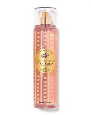 Bath and Body Works Fine Fragrance Mist Peach Procesco Macaron