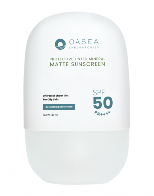 OASEA Protective Tinted Mineral Matte Sunscreen SPF 50 PA++++ 
