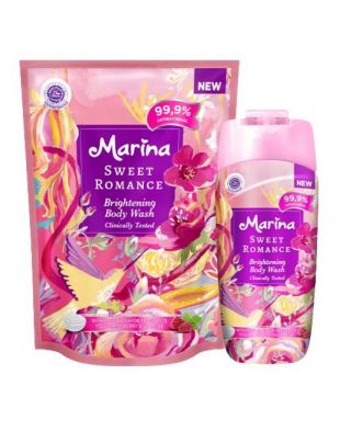 Marina Brightening Body Wash Sweet Romance