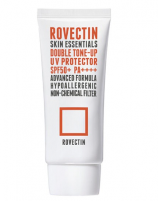 Rovectin Skin Essentials Double Tone-Up UV Protector SPF50+ PA++++ 